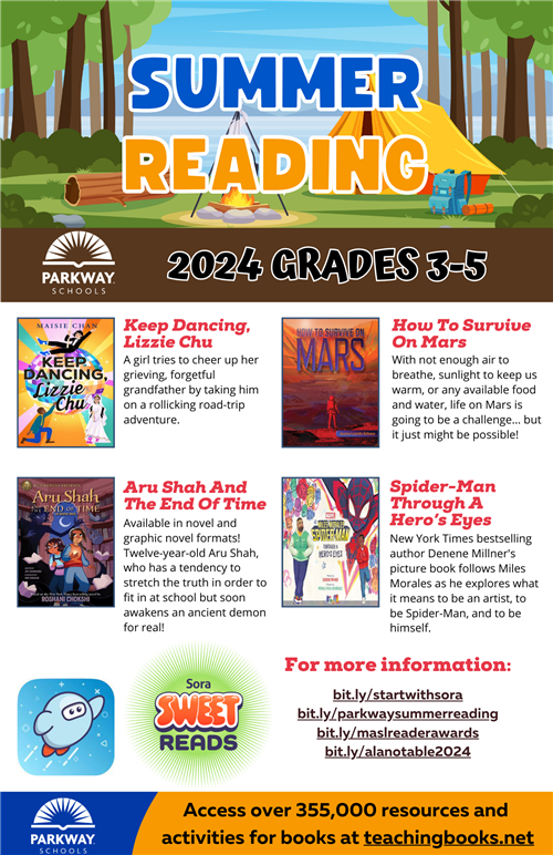 Parkway schools summer reading